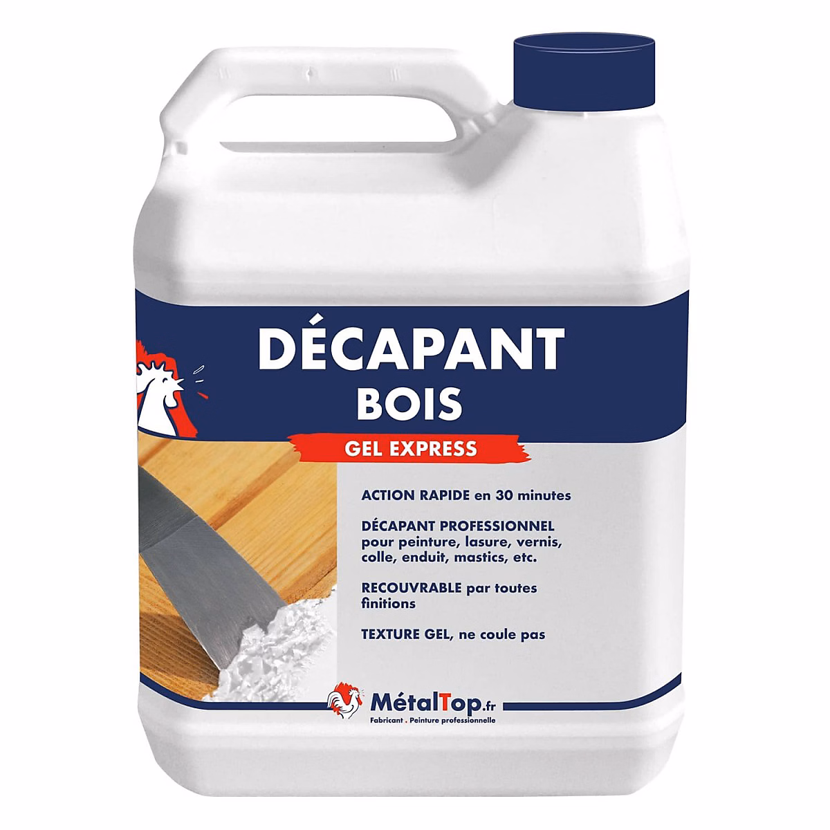Decapant Bois – 1 L, Métaltop