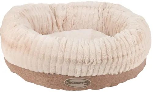 Corbeille pour chien et chat beige Ellen Scruffs - Taille M