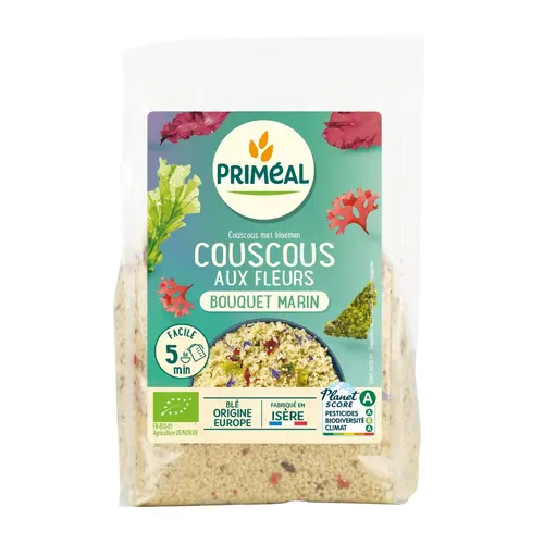 Couscous bio aux fleurs bouquet marin Priméal - 300 g
