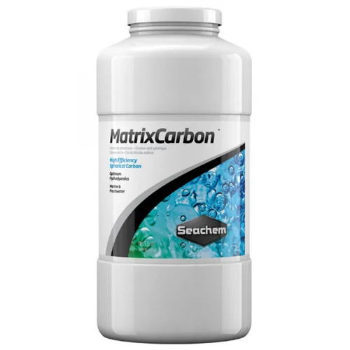 Charbon actif Matrix Carbon, ultra-absorbant, SEACHEM - Contenance 1L