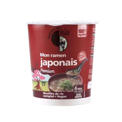 Mon Ramen Japonais bio La compagnie du riz Autour du riz - 69 g