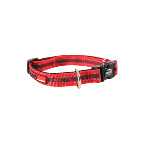 COLLIER POUR CHIEN RÉGLABLE MOOV ZOLUX® - ROUGE - 15MM