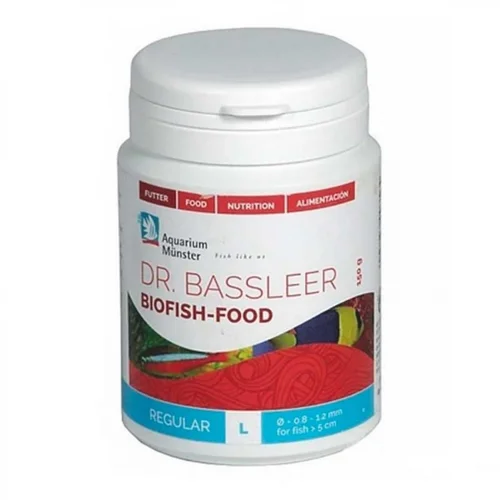 Alimentation pour poissons avec composition bio AQUARIUM MUNSTER, Biofish Regular - 60g