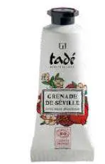 Crème mains bio parfum Grenade de Séville Tadé – 30 ml