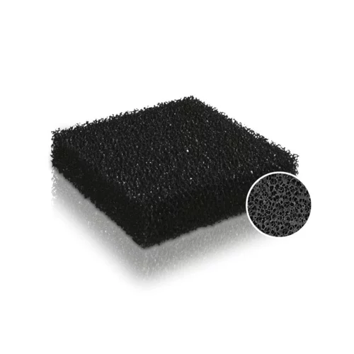Éponge charbon taille compacte noire