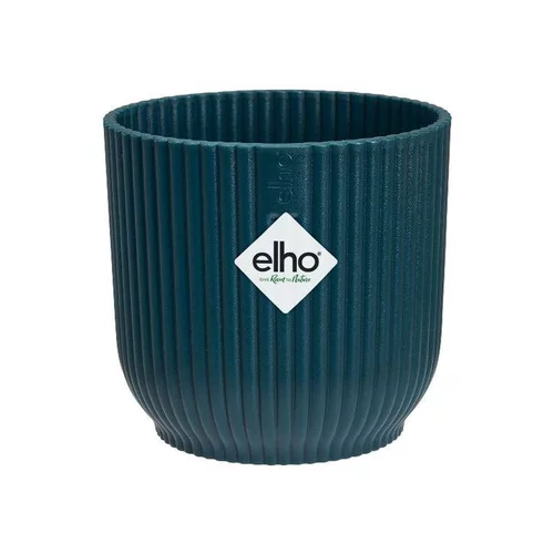Cache-pot bleu foncé Elho Vibes Fold Mini - Ø 7 cm