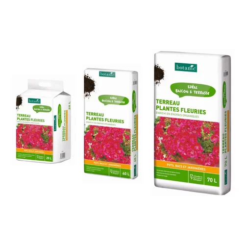Terreau plantes fleuries botanic®