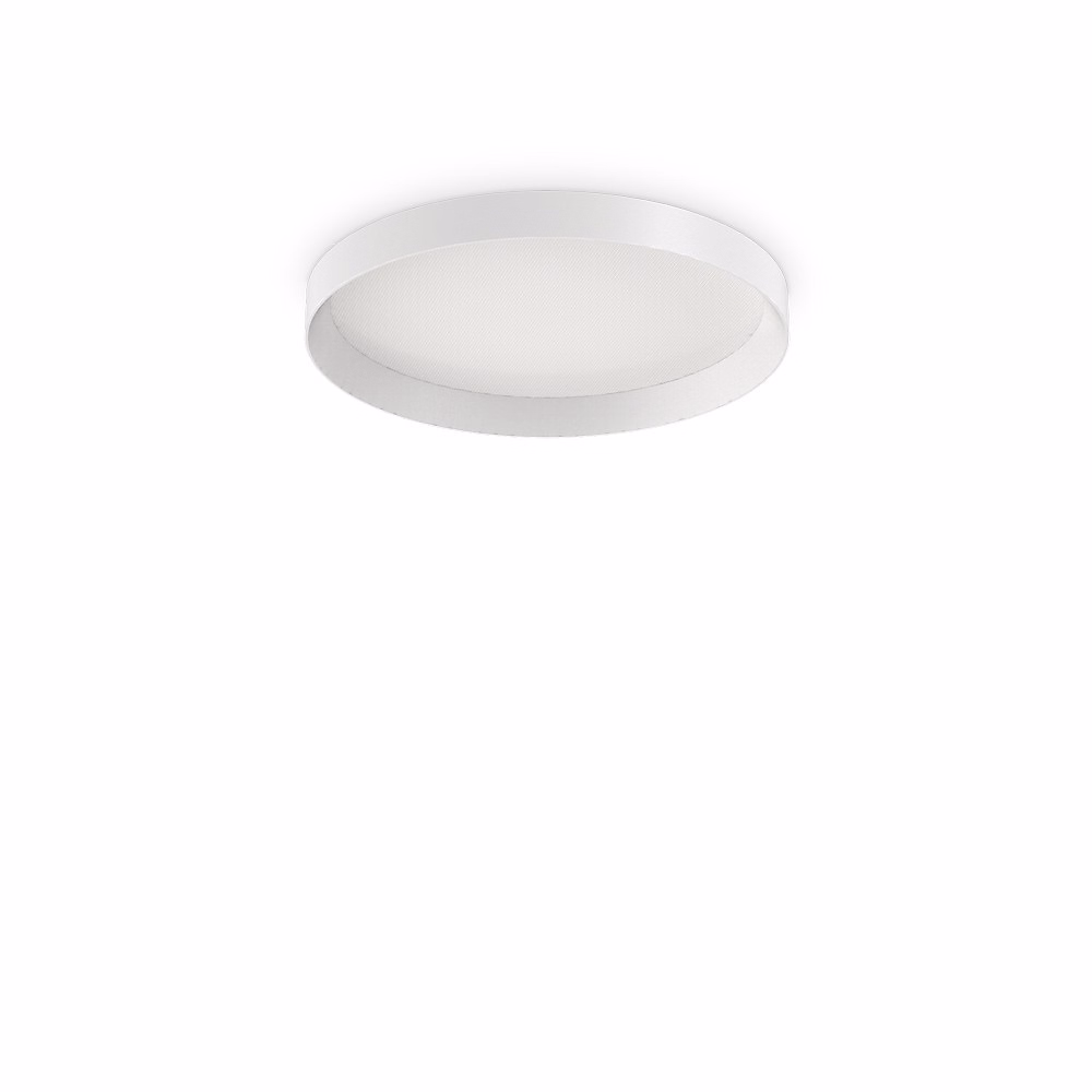 Décoratif Rond Simple Flush Blanc – 3000K