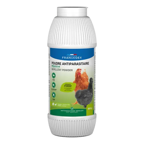 Poudre antiparasitaire pour volaille Francodex - 900 g
