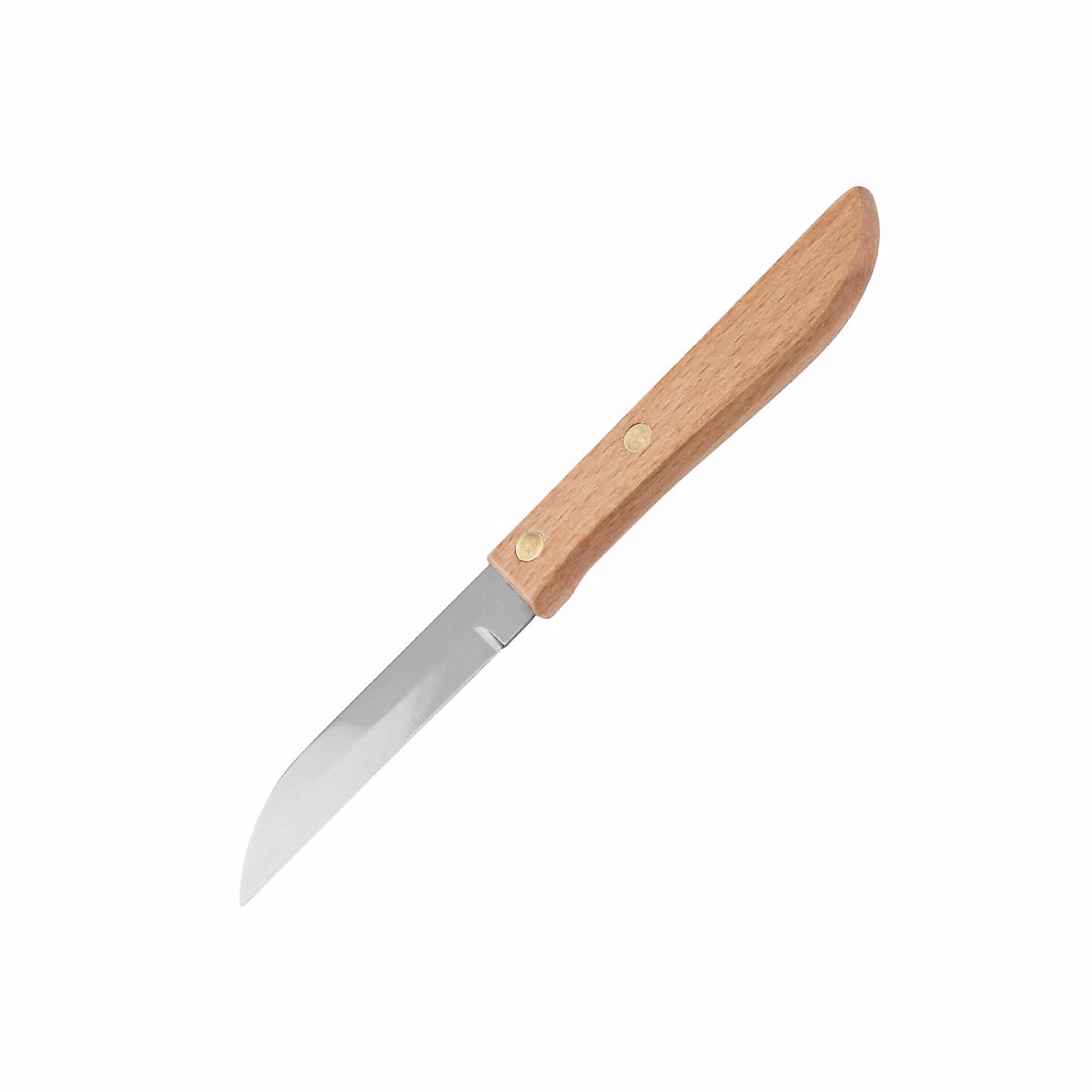 Couteau d'office manche en bois lame de 7 – 5 cm Nirosta Country