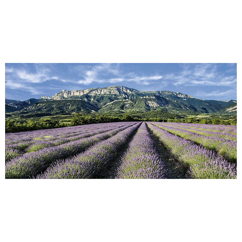 Brise vue imprimé BARNAVE DROME | H.1.5 x L.3 m – 100% occultant – Made in France par Scenolia + kit de fixation offert