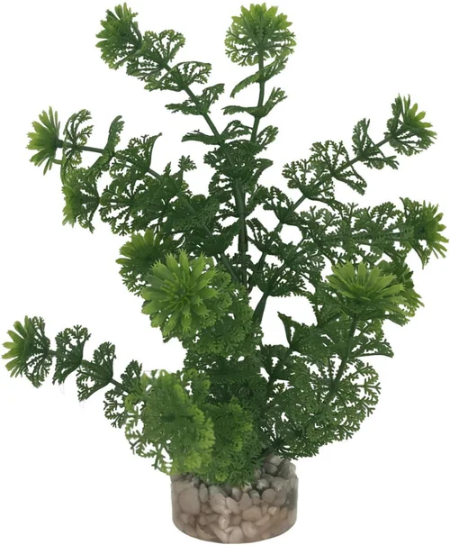 Plante artificielle pour aquarium coloris vert LABEO Limnophilia MM