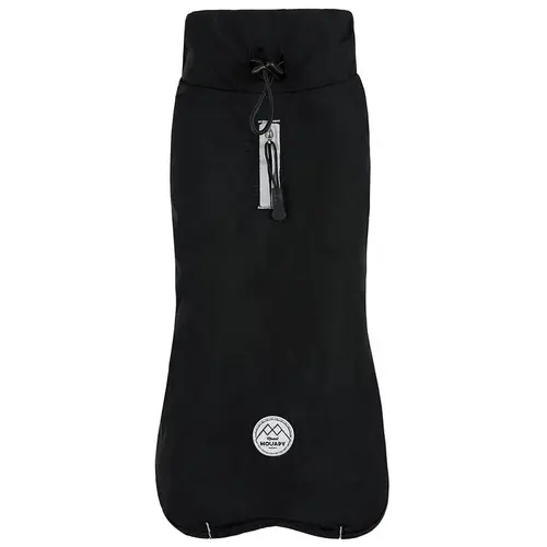 Imperméable pour chien noir polyester Basic Wouapy – Taille XS