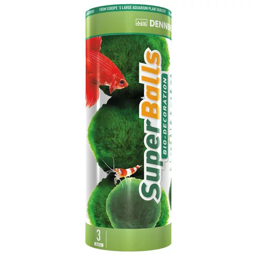 Boule de mousse Aegagrophila Super Ball bio-décoration x 3