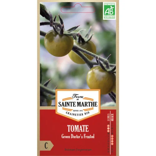 Graines de Tomate green doctor’s frosted bio Ferme de Sainte Marthe - graines à semer