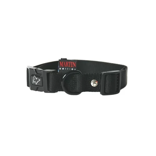 Collier chien réglable 25mm / 45-65cm noir