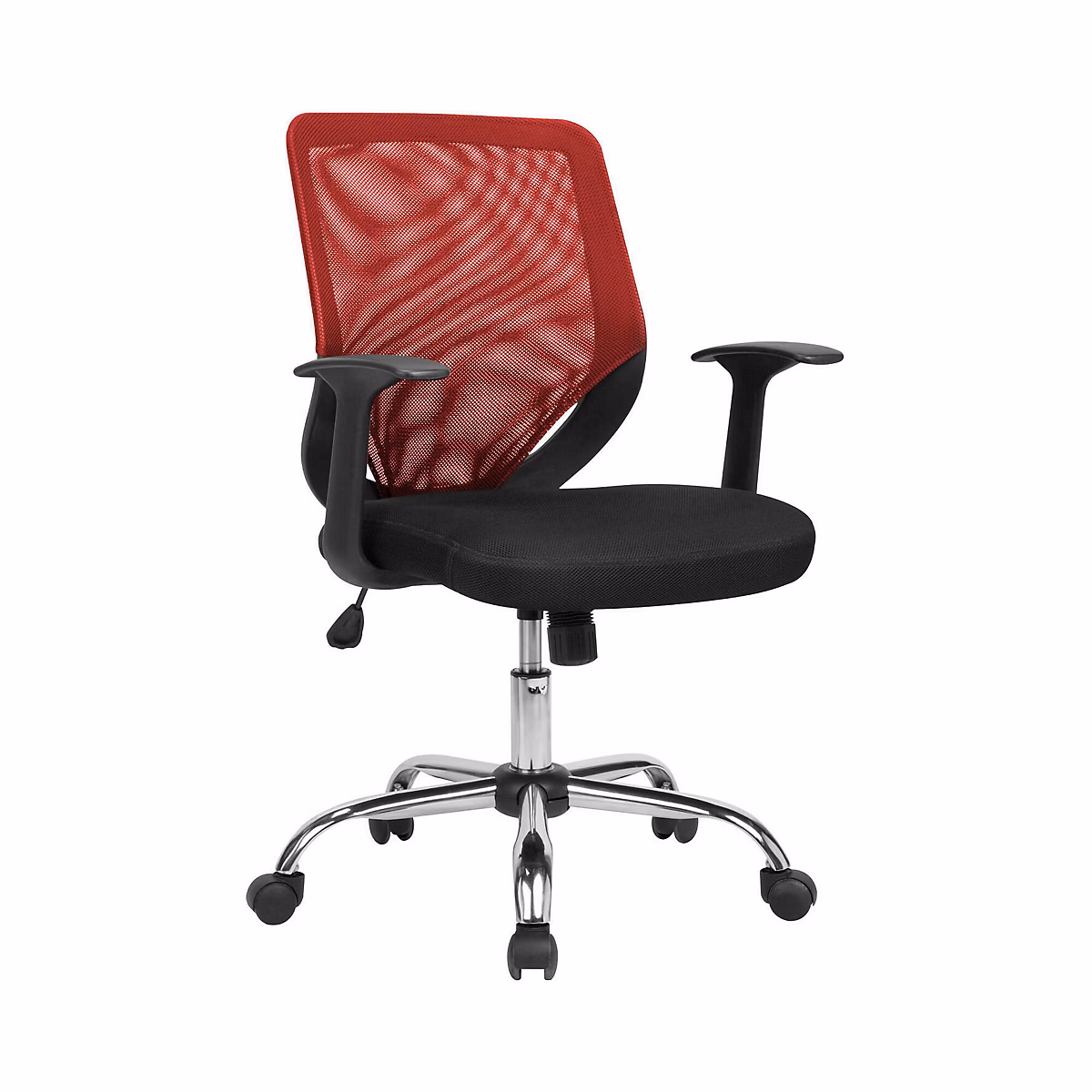 Chaise à Roulettes Baradili – Réglable Noire