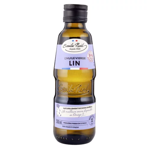 Huile vierge de lin Bio - 25 cl