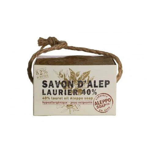 Savon d'Alep 40% Laurier Tadé Pays du Levant - 200 g