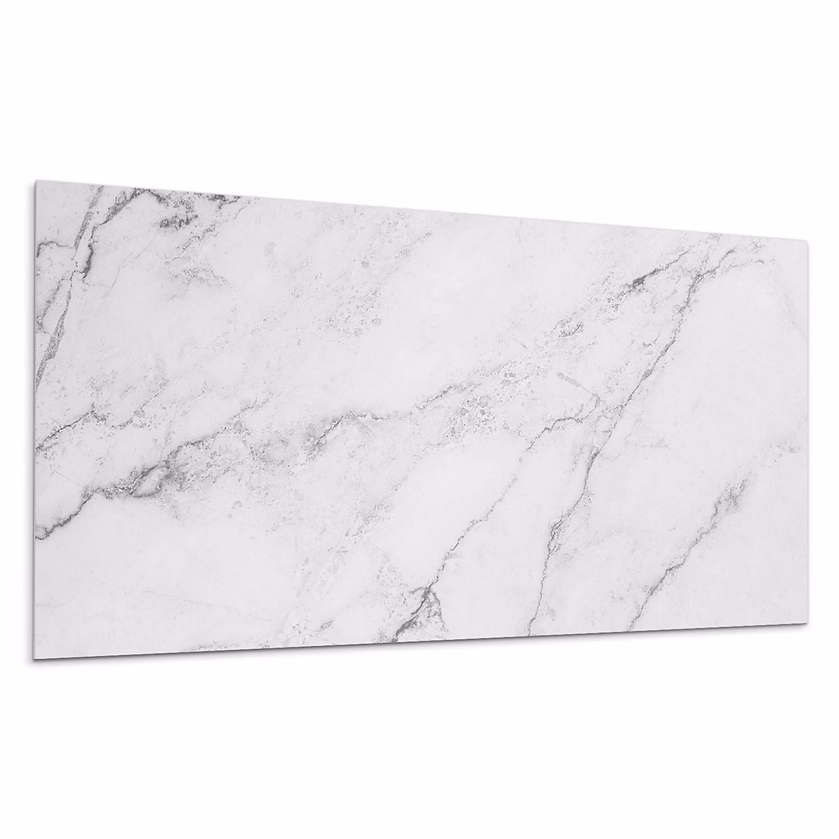 Carreaux De Vinyle Wallfluent 40 × 20 cm Élégant Marbre Blanc 10 pièces