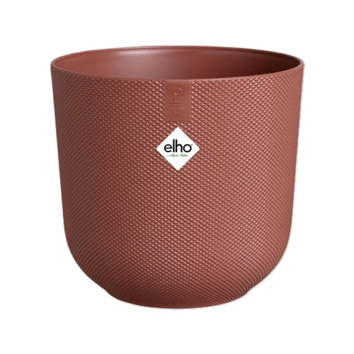 Cache-pot en plastique rouge toscane Elho Jazz - Ø 30 cm