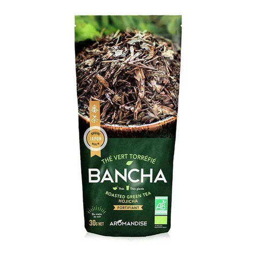 Thé vert bancha grillé bio en sachet de 30 g