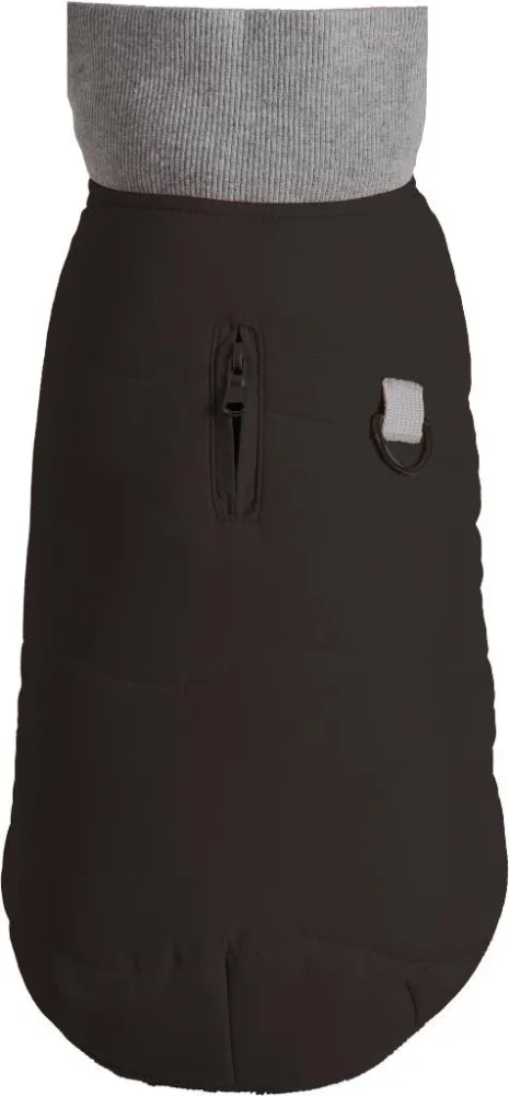 Manteau pour chien coloris noir Bobby Contraste - Taille 30S