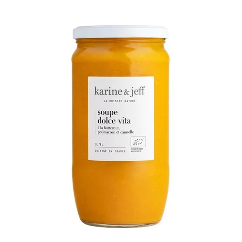 Soupe dolce vita bio Karine & Jeff - 780 ml