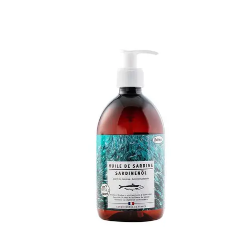 Huile de sardine pour chien et chat Bubimex - 500 ml
