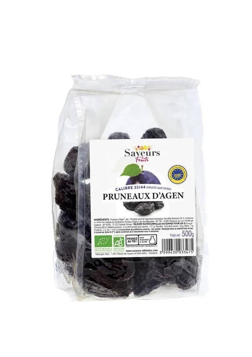 Pruneaux d'Agen géants bio Saveurs Fruits - 500 g