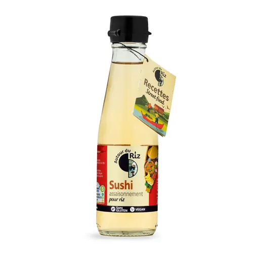 Assaisonnement bio riz à sushis La compagnie du riz - 200 ml