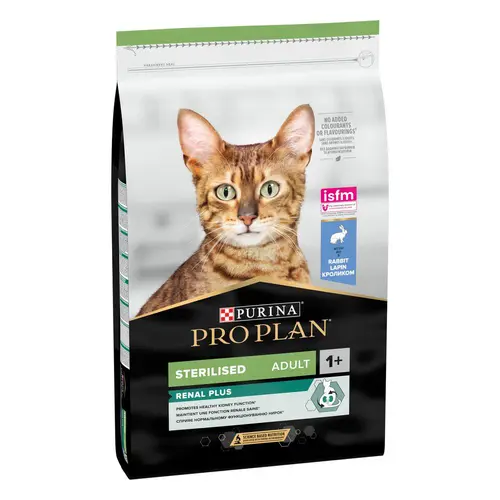 Croquette pour chat adulte stérilisé au lapin Pro Plan - 10 kg