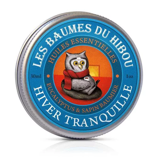 Baume Hiver Tranquille biologique Boîte 30 ml bleu