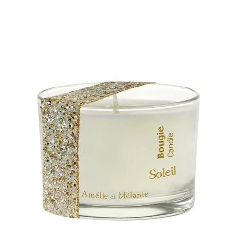 Bougie parfumée soleil en pot de 150 g