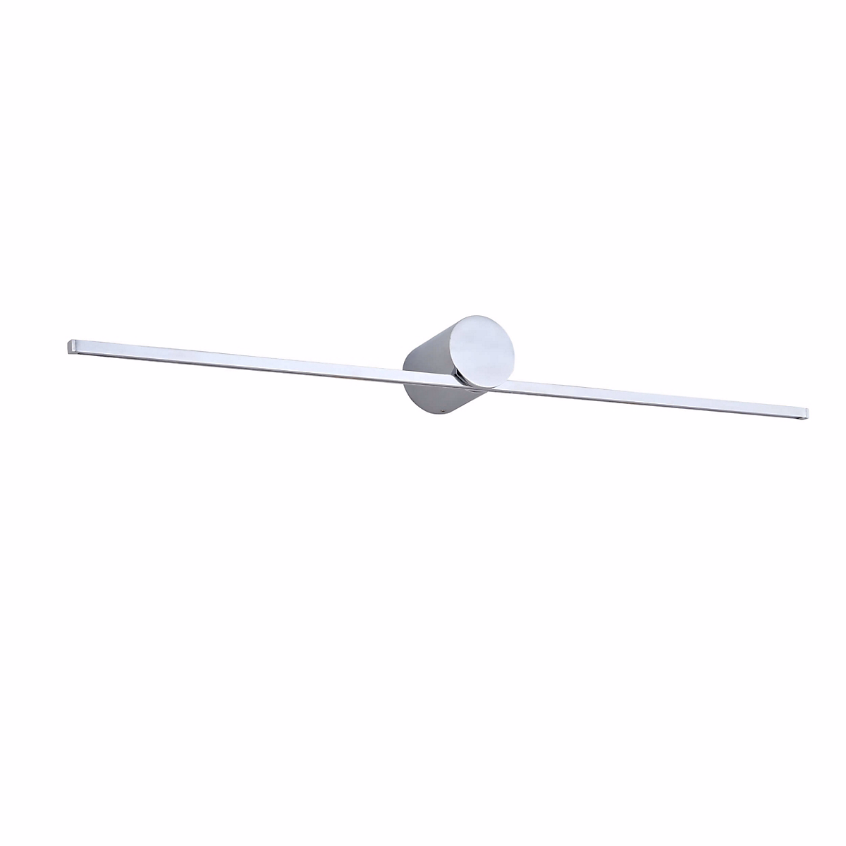 Luminaire et éclairage intérieur – Applique murale LED 60 cm chrome IP44 éclairage salle de bain moderne 3000K