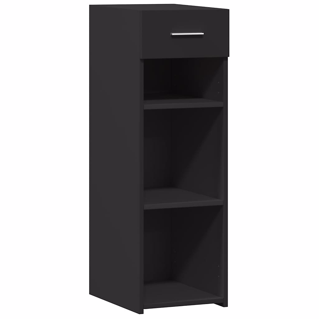 Buffet noir 30 × 42 – 5 × 93 cm bois d'ingénierie vidaXL