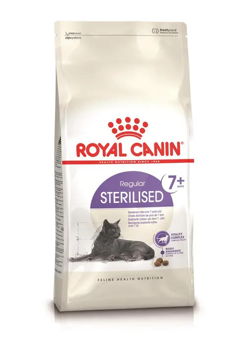 Croquettes pour chat stérilisé Royal Canin Sterilised 7+ - 3,5 kg