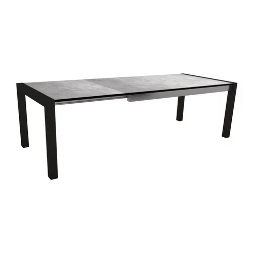 Table extérieure coloris gris en aluminium Stern - 294 x 100 cm