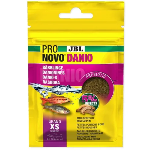 Nourriture en granulés - JBL ProNovo Danio Grano XS - 16g/20ml