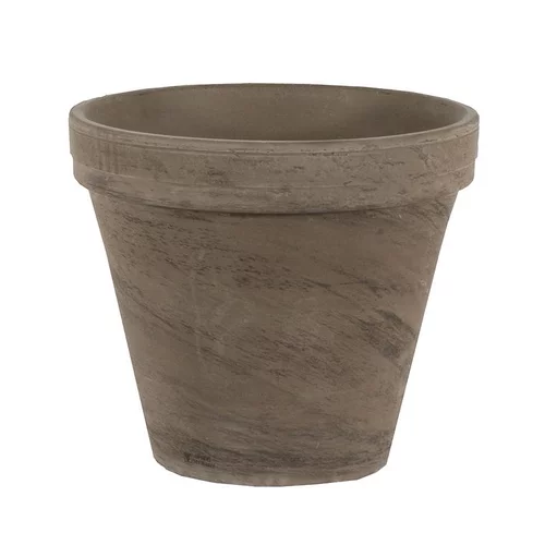 Pot horticole coloris marron en terre cuite Basalt - Ø 19,9 cm