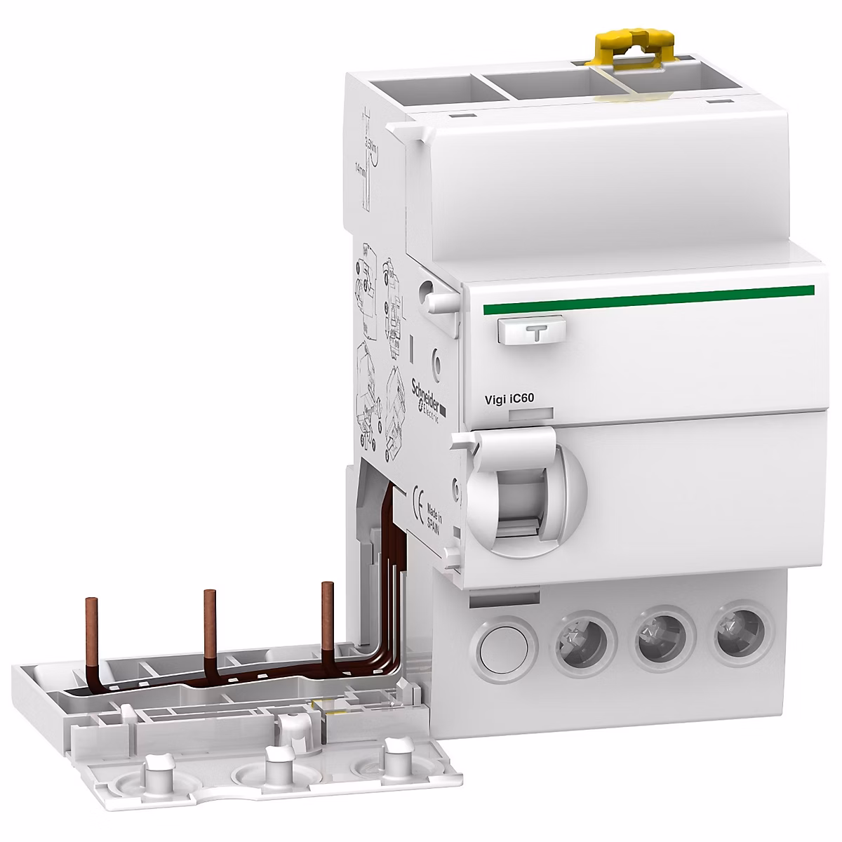 A9v41325 Bloc Différentiel 30ma Triphasé 3p 25a Type Ac – Schneider Vigi Ic60