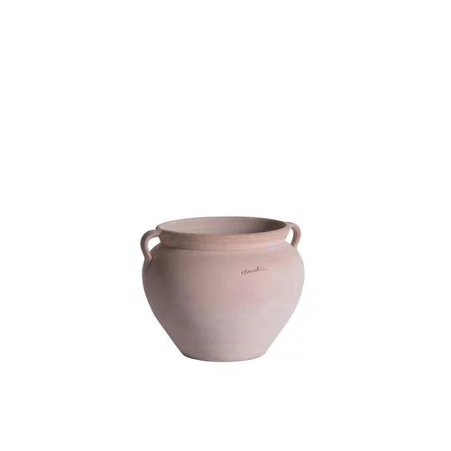 Boule 2 anses en terre claire H 28 x Ø 28 cm