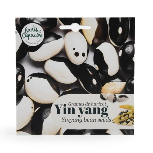 Graines de haricot Yin Yang en carton Vilmorin - graines à semer