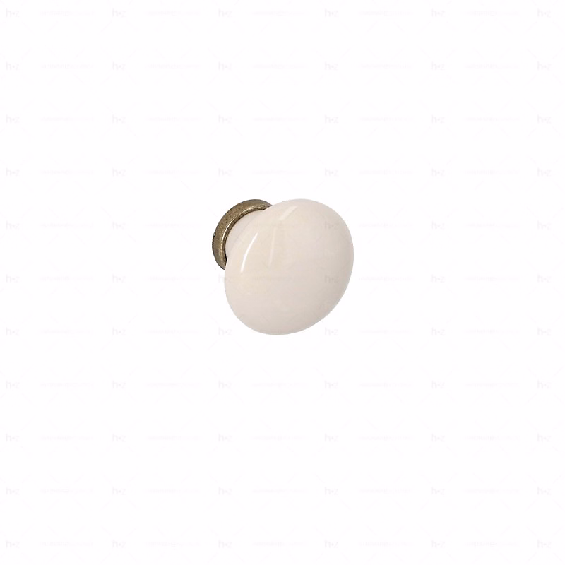 Boutons pour meubles en zamac et Porcelaine Diamètre 31 Florence antique – Réf. MPFMOHGBC6503714360
