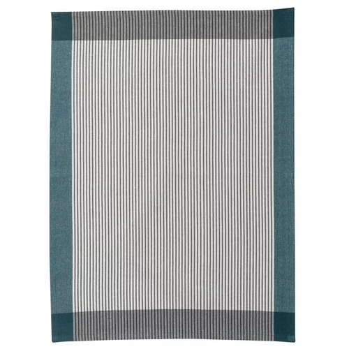Torchon recyclé Dinis coloris bleu - 50 x 70 cm