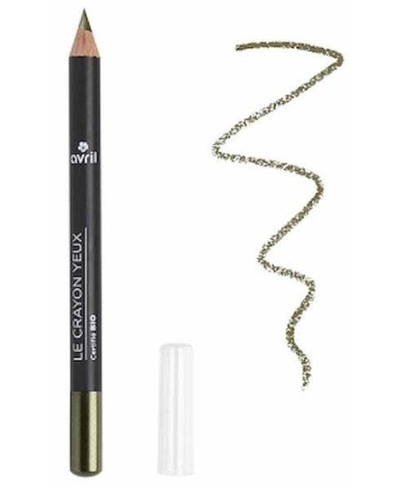 Avril Crayon contour des yeux Vert Camouflage 1g