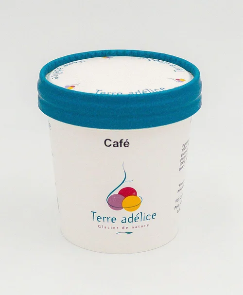 Glace café Terre Adélice - Pot de 120 ml
