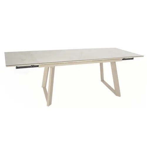Table Malo avec 2 rallonges en aluminium - 180 x 230 x 280 x 100 cm