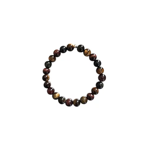 Bracelet oeil tigre taureau faucon 8mm