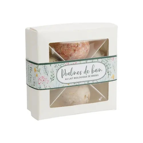 Coffret de 4 pralines de bain Art Grafik - 4 x 50 g